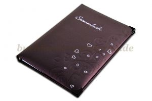 Buchecken, schwarz<br>25 mm Schenkellänge<br>4,5 mm Fassung