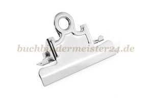 Paper clips nostalgia<br>77.5 mm width<br>nickel plated