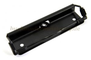 Drahtbügel-Klemmmechaniken<br>115 mm breit<br>Ecken schwarz