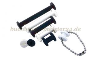 Kollektions-Buchschrauben<br>50mm Fassung<br>schwarz