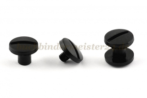 Binding screws<br>plastic<br>7 mm capacity<br>black