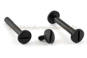 Binding screws<br>plastic<br>35 mm capacity<br>black