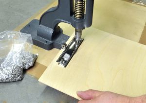 Rapid rivets<br>post 6 mm<br>black plated<br>closed