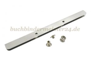 Speisekartenschienen<br>inkl. 2 Schrauben<br>235 mm, vernickelt