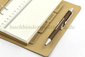 Stifthalter aus Metall<br>selbstklebend<br>vernickelt