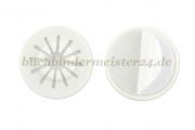 CD-Halter<br>30 mm Durchmesser<br>weiss