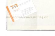 Self-adhesive business card pockets<br>90 x 60 mm, top opened