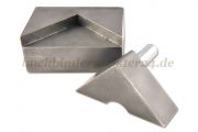 Book corner tool for hand press