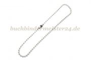 Kugelketten mit Verschluss<br>100 mm lang<br>vernickelt