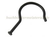 Sample hangers<br>flat head, 70 mm high<br>black