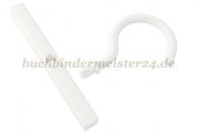 Sample hangers<br>with rail<br>white, non removable