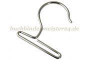 Sample hangers<br>with curved foot<br>nickel plated