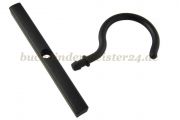 Sample hangers<br>with rail<br>black, non removable