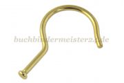 Sample hangers<br>flat head, 70 mm high<br>brass plated