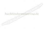 Prospektschienen<br>Magazin-Clip, weiss<br>DIN A4