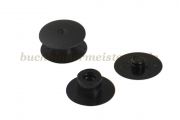 Kunststoff-Drucknieten<br>3,5 mm Fassung<br>schwarz
