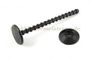 Binding posts for sample collections<br>85 mm length<br>black