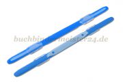 Plastic paper fasteners<br>blue