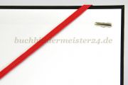 Flachgummi<br>mit 2 Splinten<br>350 mm, rot
