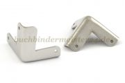 Suitcase corners<br>nickel plated<br>24 x 24 x 24 mm