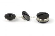 Binding screws<br>2 mm capacity<br>heads black lacquered