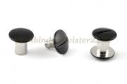 Binding screws<br>7 mm capacity<br>heads black lacquered