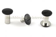 Binding screws<br>15 mm capacity<br>heads black lacquered
