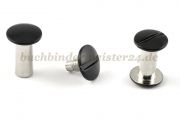 Binding screws<br>20 mm capacity<br>heads black lacquered