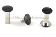 Binding screws<br>30 mm capacity<br>heads black lacquered