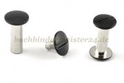 Binding screws<br>35 mm capacity<br>heads black lacquered