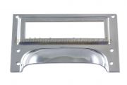 Shell handles with label holder<br>95x57mm<br>for labels 78x26mm