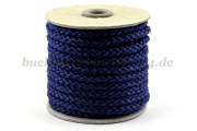 PP-Kordeln, marineblau<br>5 mm Durchm.<br>10 Meter auf Pappspule