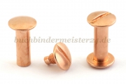 Binding screws<br>20 mm capacity<br>copper plated