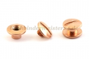 Binding screws<br>5 mm capacity<br>copper plated