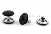 Rapid rivets<br>post 7 mm<br>black laquered<br>closed