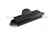 Board clips with grip<br>50 mm width<br>black plated