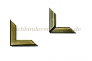 Book corners, antique<br>22 mm shank<br>3 mm capacity