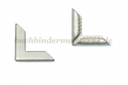 Book corners, alu-look<br>13 mm shank<br>1.5 mm capacity