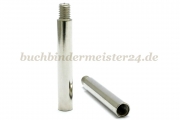 Verlängerungen für Buchschrauben<br>30 mm Fassung<br>vernickelt