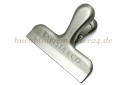 Paper clips<br>75 mm width<br>stainless steel brushed