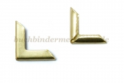 Buchecken, passiviert<br>13 mm Schenkel<br>1,5 mm Fassung