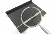 Flachgummi zum Ring<br>410 mm Schnittlänge<br>grau