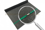 Flachgummi zum Ring<br>580 mm Schnittlänge<br>dunkelgrün