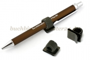 Pen holders with clip<br>one loop<br>black plated