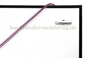 Elastics with 2 T-Ends<br>330 mm, white-red-blue