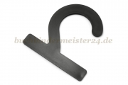 Sample hangers<br>made of plastic<br>72 x 72 x 2 mm<br>black