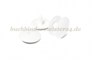 Mini-Bindestifte für Musterkollektionen<br>12 mm lang<br>weiss