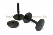 Mini-Bindestifte für Musterkollektionen<br>44 mm lang<br>schwarz