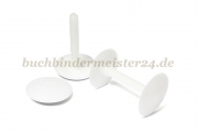 Mini-Bindestifte für Musterkollektionen<br>44 mm lang<br>transp.