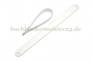 Trageschlaufen aus Kunststoff<br>280 mm lang<br>weiss